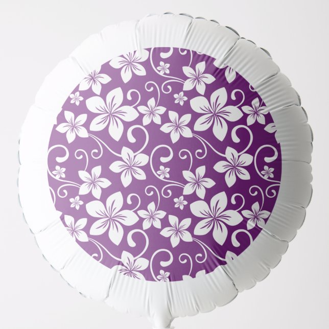BLUE HAWAII (PLUM) BALLOON (Front)