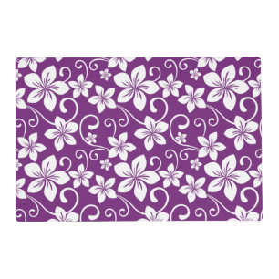 BLUE HAWAII (PLUM) PLACEMAT