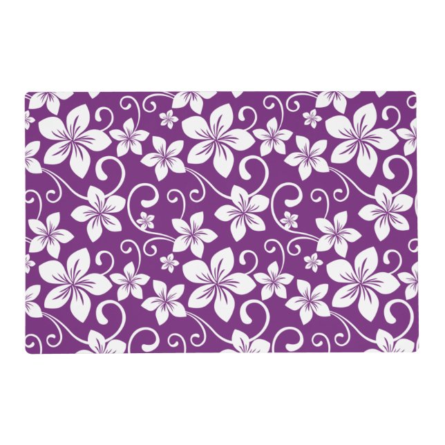 BLUE HAWAII (PLUM) PLACEMAT (Back)