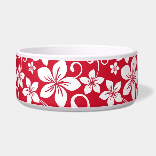 BLUE HAWAII (RED) BOWL (Front)