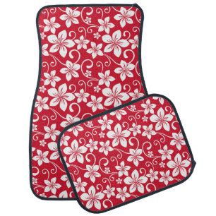 BLUE HAWAII (RED) CAR FLOOR MAT