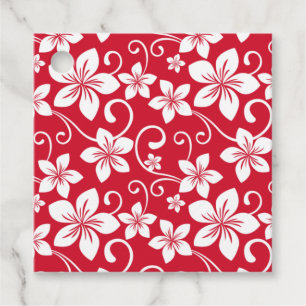 BLUE HAWAII (RED) FAVOR TAGS