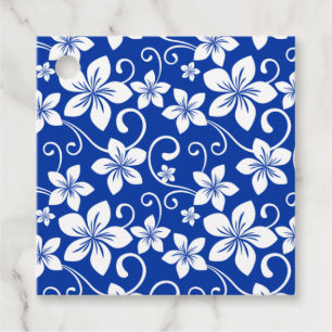 BLUE HAWAII (ROYAL BLUE) FAVOR TAGS