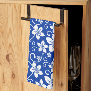 BLUE HAWAII (ROYAL BLUE) KITCHEN TOWEL