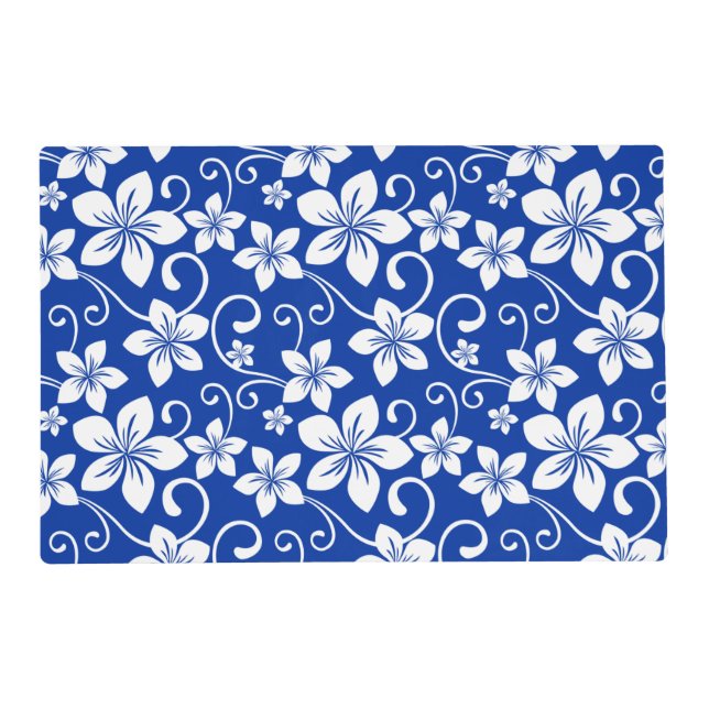 BLUE HAWAII (ROYAL BLUE) PLACEMAT (Front)