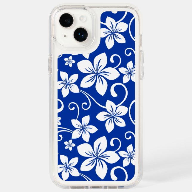 BLUE HAWAII (ROYAL BLUE) SPECK iPhone CASE (Front)