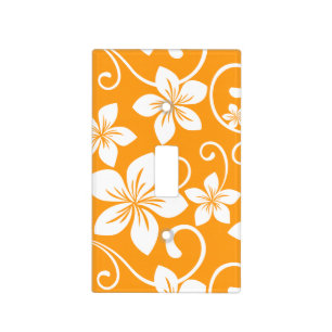BLUE HAWAII (TANGERINE) LIGHT SWITCH COVER