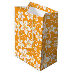 BLUE HAWAII (TANGERINE) MEDIUM GIFT BAG