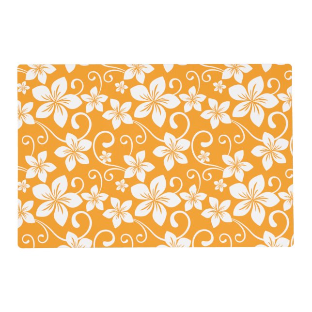 BLUE HAWAII (TANGERINE) PLACEMAT (Front)