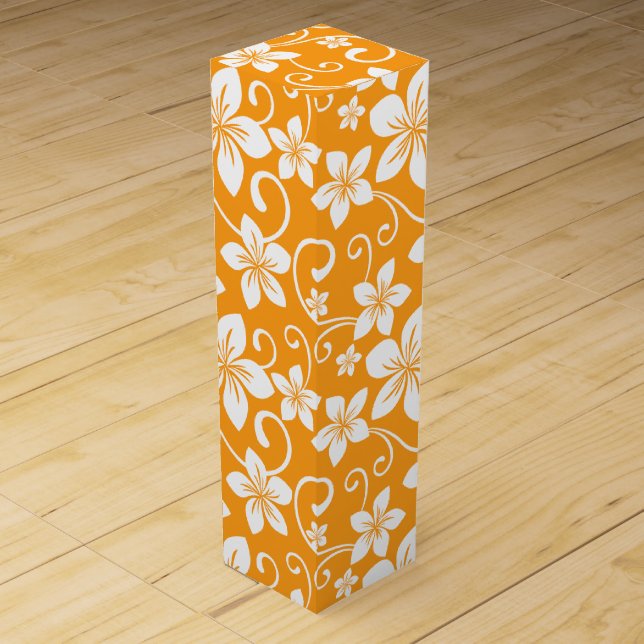 BLUE HAWAII (TANGERINE) WINE BOX (Front)