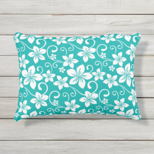BLUE HAWAII (TEAL) Accent Pillow