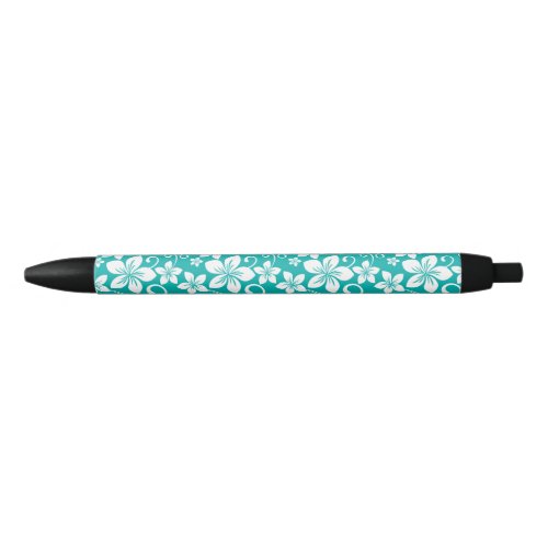 BLUE HAWAII TEAL BLACK INK PEN