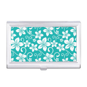 BLUE HAWAII (TEAL) BUSINESS CARD CASE