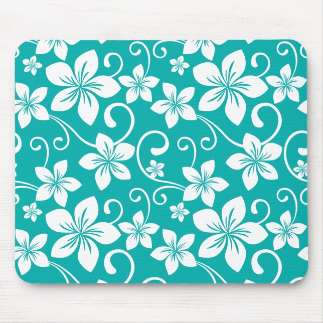 BLUE HAWAII (TEAL) MOUSE PAD (Front)