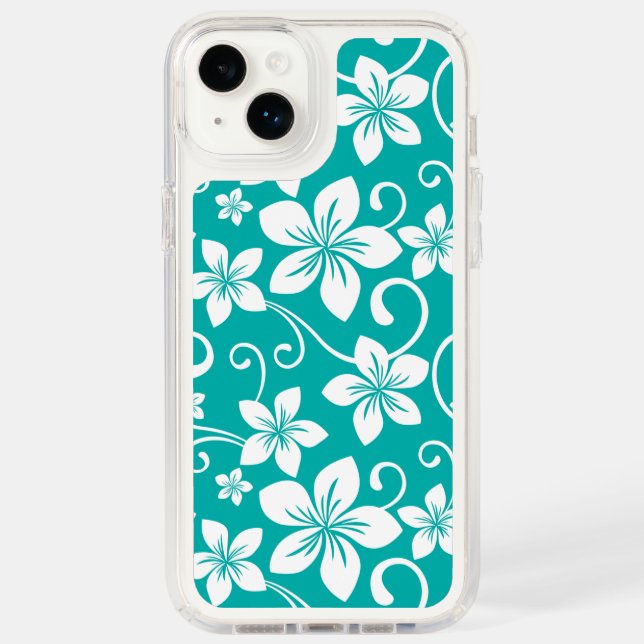 BLUE HAWAII (TEAL) SPECK iPhone CASE (Front)