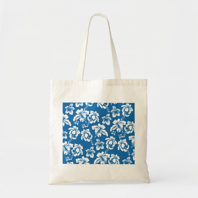 Blue Hawaii Tote Bag (Front)