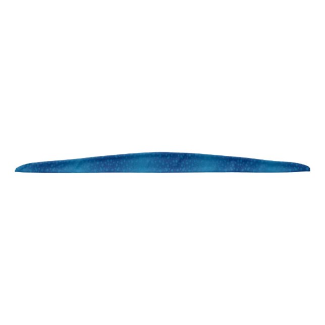 Blue headband with subtle polka dot pattern (Front)