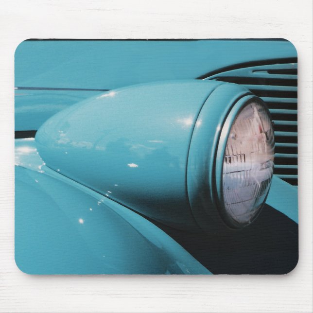 Blue Headlamp Mouse Pad (Front)