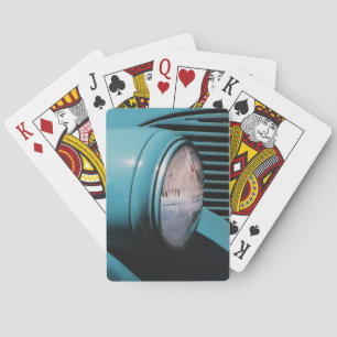 Blue Headlight Poker Cards