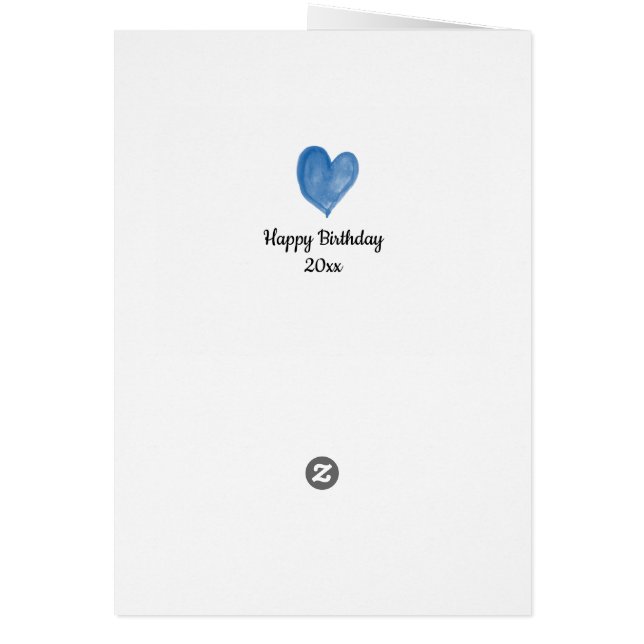 Modern Milestone Age Birthday Card 40th Son 9 X 6