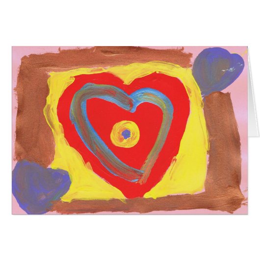 Blue Heart Cards (Front Horizontal)