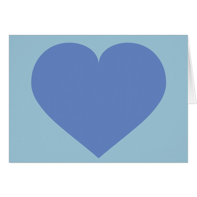 Blue Heart Cards (Front Horizontal)