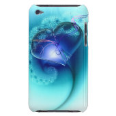 blue heart case of i phione (Back)