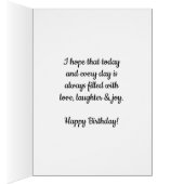 Blue Heart For My Husband 40th Birthday (Inside (Right))