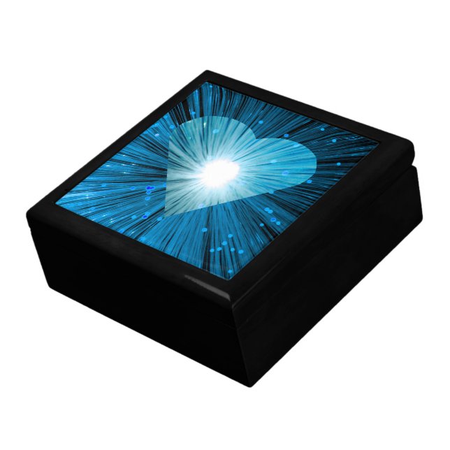 Blue Heart gift box (Side)