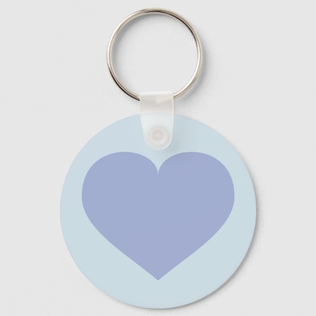 Blue Heart Keychain (Front)