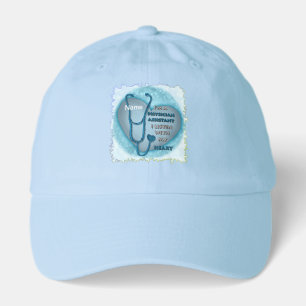 Blue Heart Physician Assistant  Hat