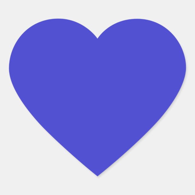 Blue Heart Sticker (Front)