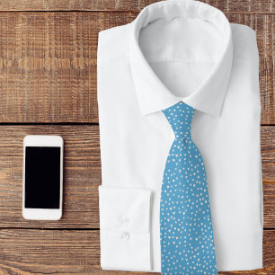 Blue Hearts Neck Tie