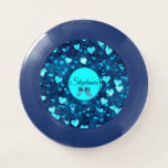 Blue Hearts Wham-o Frisbee at Zazzle