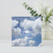 Blue Heaven Clouds + your ideas (Standing Front)