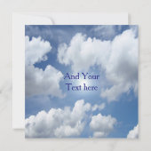 Blue Heaven Clouds + your ideas (Back)