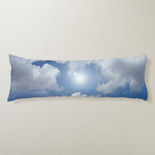 Blue Heaven Clouds + your ideas Body Pillow