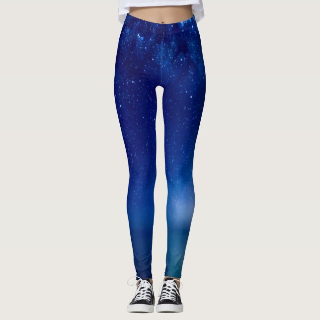 Blue Heaven Custom Leggings (Front)