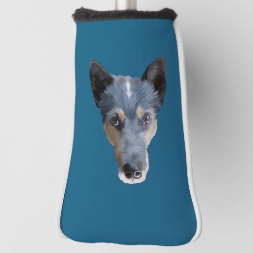 Blue Heeler  Australian Cattle Dog Golf Head Cover