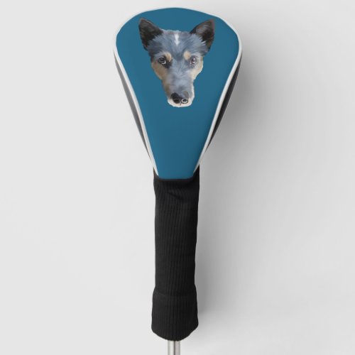Blue Heeler  Australian Cattle Dog Golf Head Cover