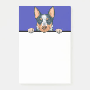 Blue Heeler Australian Cattle Dog Lover Gifts Post-it Notes