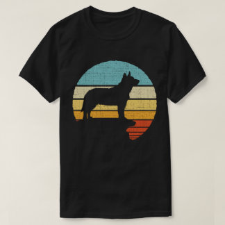 Blue Heeler Australian Cattle Dog Retro Dog Puppy T-Shirt