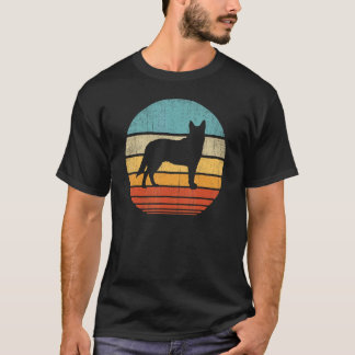 Blue Heeler Australian Cattle Dog Retro Vintage 70 T-Shirt