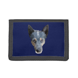 Blue Heeler / Australian Cattle Dog Tri-fold Wallet