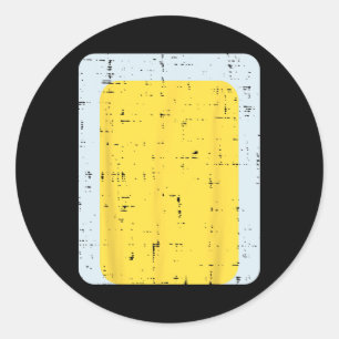 Blue Heeler Costume Dog Halloween Last Minute Men Classic Round Sticker