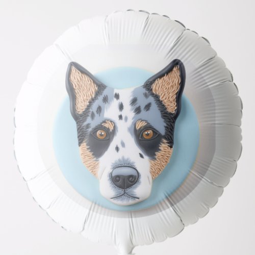Blue Heeler Dog 3D Inspired Balloon