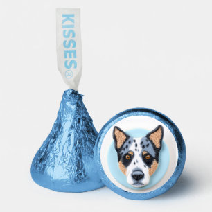 Blue Heeler Dog 3D Inspired Hershey®'s Kisses®