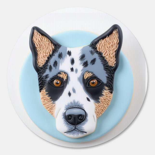 Blue Heeler Dog 3D Inspired Sign (Front)