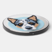 Blue Heeler Dog 3D Inspired Wireless Charger (Front 2)