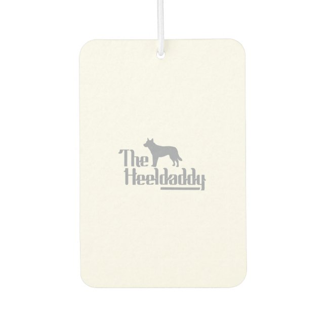 Blue Heeler Dog Dad The Heeldaddy Air Freshener (Front)